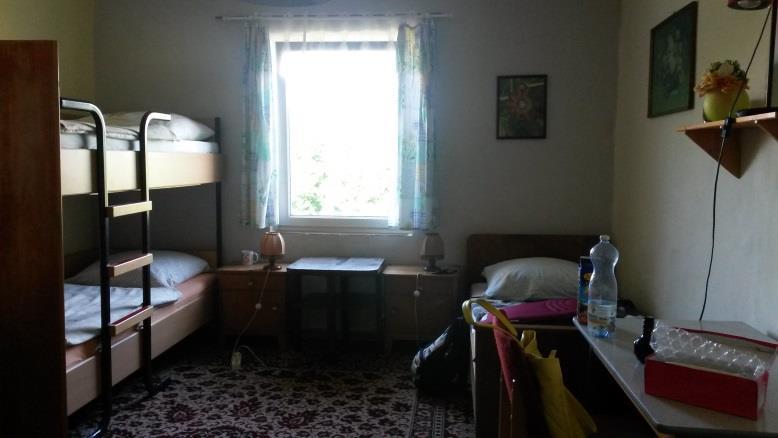 Beszéltünk a családról és az iskoláról, és a hobbinkról. A tanárnő és a férje is bemutatkoztak nekünk is. bemutatták a farmot, ahol az első héten leszünk.