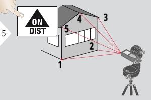 Ehhez a tulajdonsághoz a firmware frissítése lehet szükséges a Leica DISTO Plan App