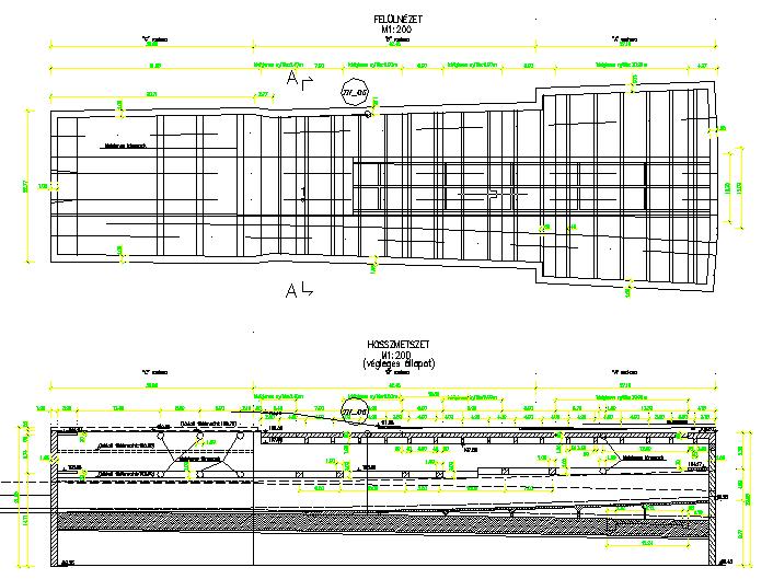 4.2. Inklinométerek helye Etele téri pajzsindítóállomás Az Etele téri pajzsindító műtárgynál, 8 darab inklinométeres mérőműszert használtak. A mérőműszerek elhelyezkedése a 10.