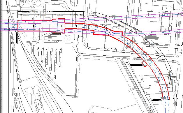 Etele téri pajzsindítóállomás A fenti alaprajz és metszet nagyobb léptékű rajzát a I. számú rajzi melléklet tartalmazza. A vizsgált keresztmetszet (A-A metszet) rajza az II.