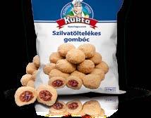 jellegű (Pekarna Pecjak), 1 kg Leveles tészta, 12 kg Sztrapacska 27% Akció Burgonyagombóc
