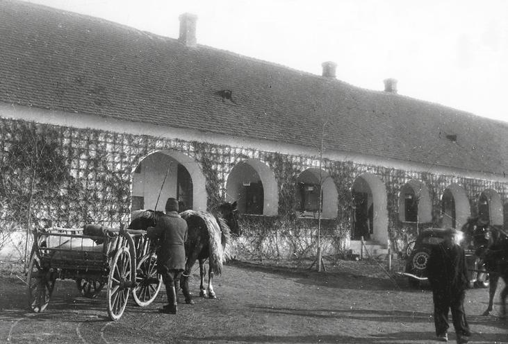 épülete, melyet a helyiek Földeáki cárdaként emlegetnek. A II.