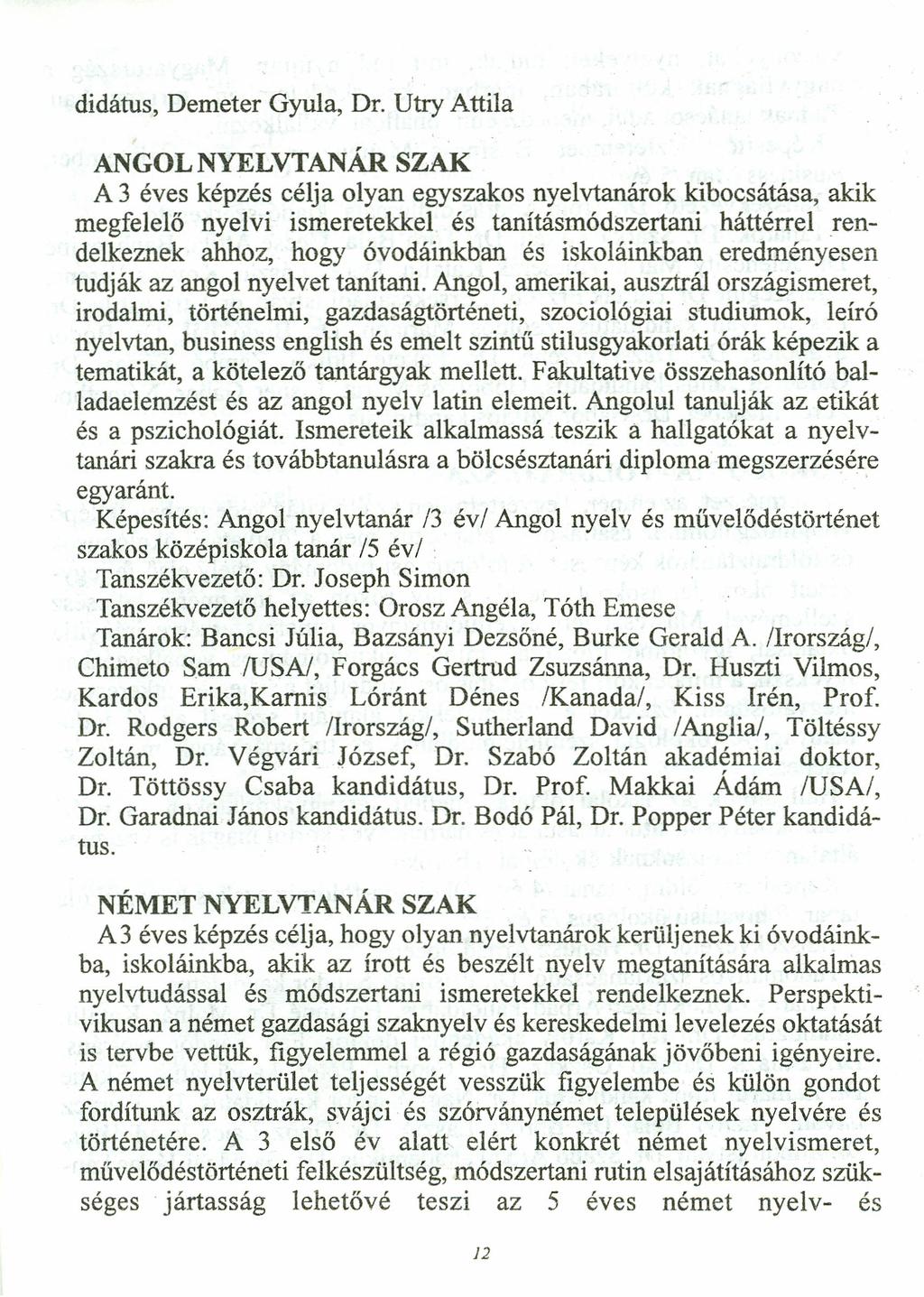 didátus, Demeter Gyula, Dr.