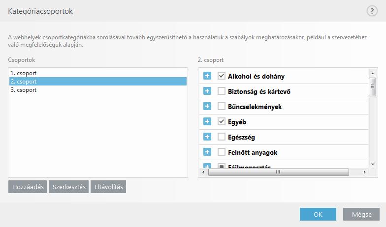 Megjegyzés A Naplózás részletessége beállítás listánként külön konfigurálható. A Figyelmeztetés állapotú naplókat az ESET Remote Administrator gyűjtheti.