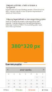 Maxi: Jobb hasábban nagy méretű banner 380*760 Px (300*600 px half page ad