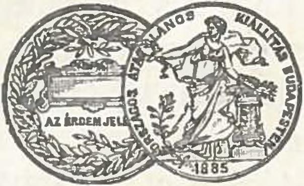 Veszek több 6Z6F métermázsa élő pontyot* czompót* kárászt stb. Z I H H E R F E R E 8C Z i s i t, cs. is Sir. M szili B U D A P E S T, Közmű «siratni. I M : 61 24.