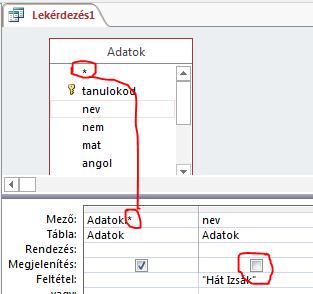 Íme az egyik lehetséges megoldás. Itt a * használatára hívnám fel a figyelmet.