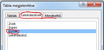 1. Próbáld meg elkészíteni a következő lekérdezést: Két ugyanolyan nevű diák jár az adott csoportba. Hogy hívják őket? adatlap (eredmény) nézet 2.