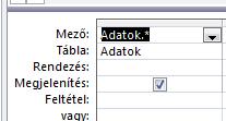 adatlap (eredmény) nézet Szüntessük meg a kapcsolatot!