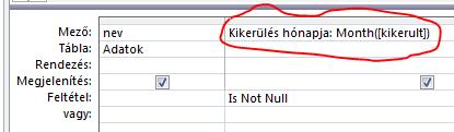 A lekérdezést módosítanunk kell, mivel a bekerülés napja is beleszámít a napok számába. Nézzünk egy példát!