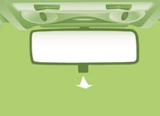 A gépjárműben rendelkezésre álló berendezésektől függően (GPS, GSM, rádió, stb.) a tükörház magában foglalja az oldalsó irányjelzőket és az antennákat.