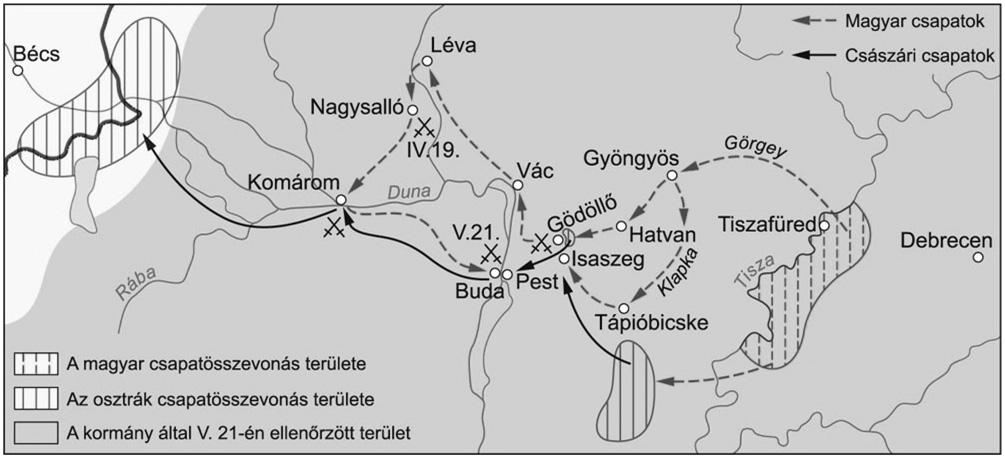 Az újkori magyar történelem Érettségi esszék gyűjteménye 44 27. A feladat az 1848-1849. évi magyar szabadságharc történetéhez kapcsolódik.