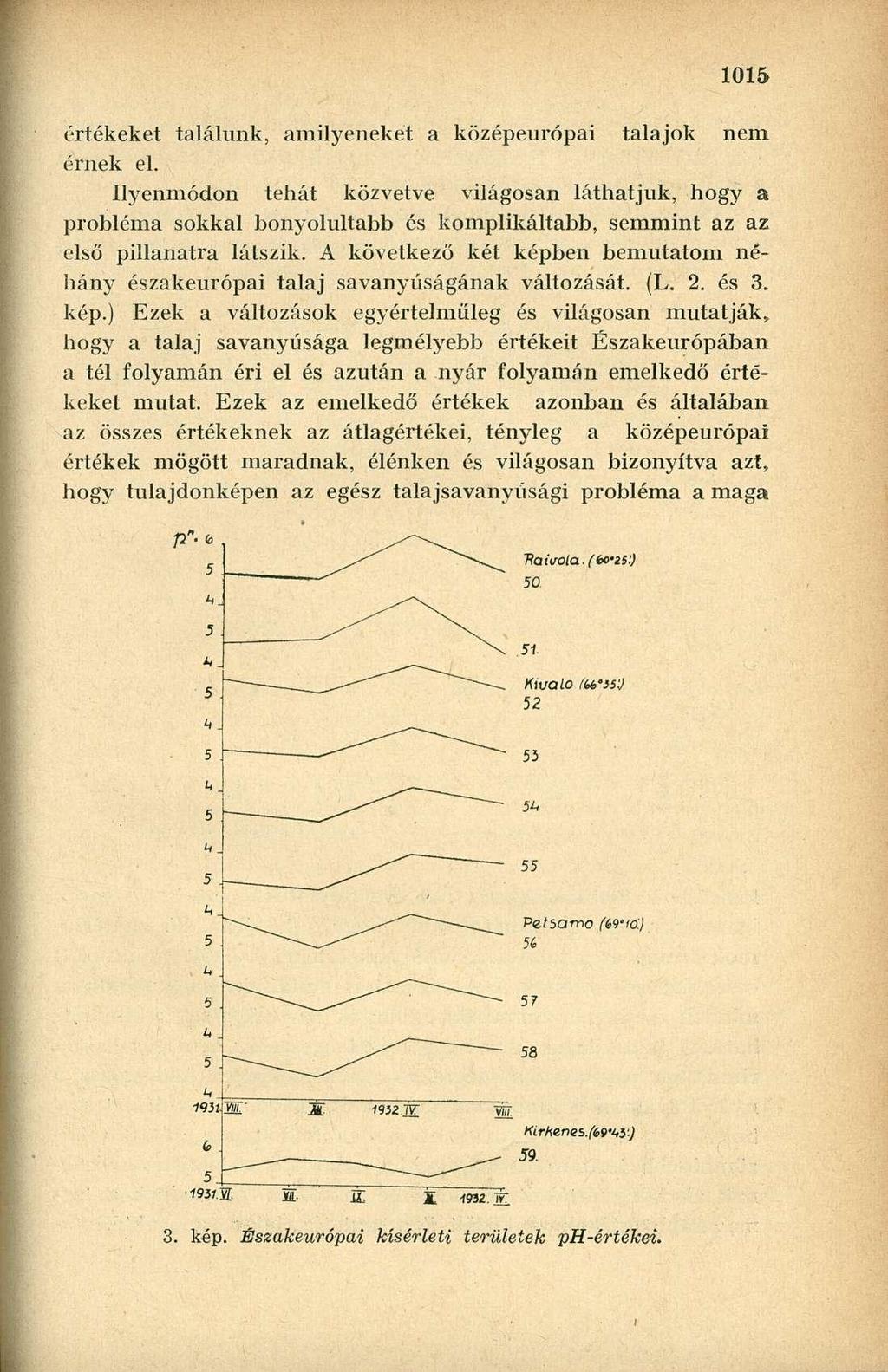 értékeket találunk, amilyenekét a középeurópai talajok nem érnek el.