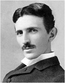 Tesla (SRB-USA, 1856-1943) Fékezési sugárzással működő röntgencső