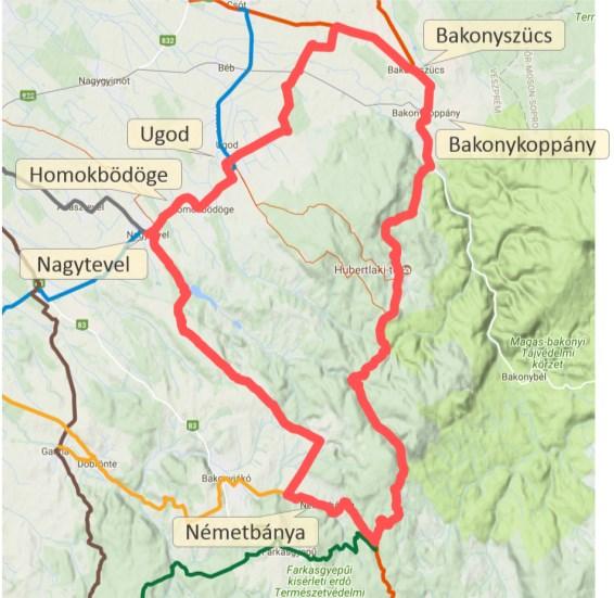 Nagykör tereptúra Útvonal: Bakonyszücs Bakonykoppány Németbánya Nagytevel Homokbödöge Ugod