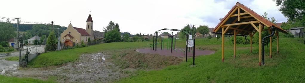 ábra: Borszörcsök a pihenőhely tervezett helyszíne (hóolvadáskor)
