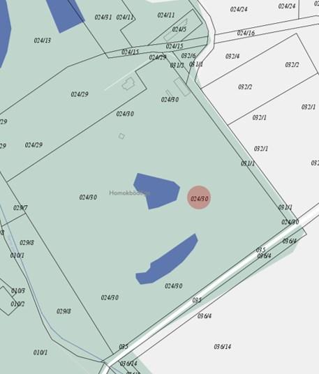 alatti zöldterületen tervezett a pihenőhely elhelyezése, a helyszín megfelelő.