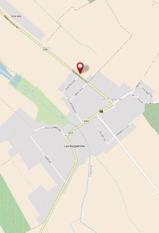 Lovászpatona (40.) A támogatási szerződés szerint a 0211/7. hrsz.