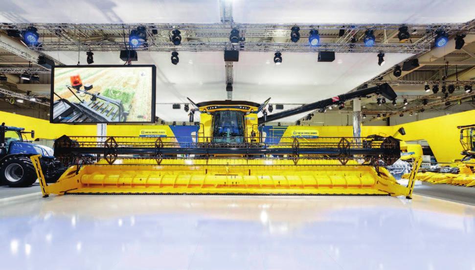 Kombájn AgritechniCa 2017 20 Agrár Horizont XXXXX Az Agritechnica a világ egyik legnagyobb mezőgazdasági gépkiállítása, amelyet