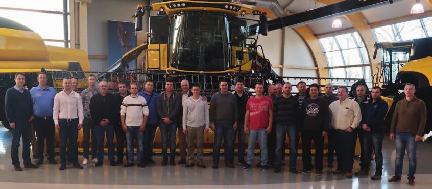 itt készülnek ugyanis a világ legmodernebb betakarítógépei, és itt öltenek testet azok az újítások és fejlesztések, amelyeket a New Holland