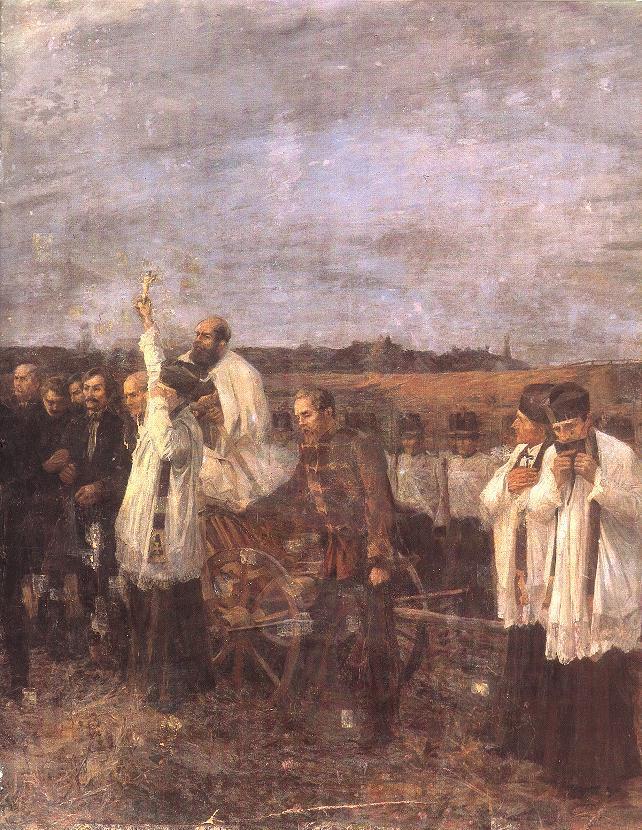 Aradi vértanúk (részlet, a festmény jobb oldala) (1893 96)