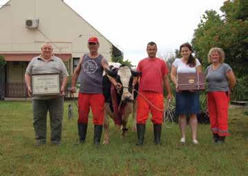 A másik újonc a Szarvasi Agrota Alcsired Tejtermelő Kft.. Ők 5586 Narancs (18463 Vajháti Csákja Champion 15382 Vajháti Treff Formation) révén léptek be ebbe az előkelő társaságba.