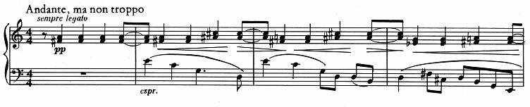 23 A Mesék keringőtétele azonban nem Ravel, hanem elsősorban Bartók keringőjének világát idézi. A soron következő, 7. mese a 6. bagatellel állítható párba.