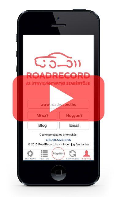 RoadRecord mobil