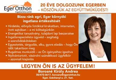 AKI SZAKMÁT VÁLASZT, BIZTOS JÖVŐT VÁLASZT Beszélgetés Fábri Eufrozinával, az Egri Szakképzési Centrum főigazgatójával Az elmúlt évek folyamán közgazdászok és vállalatvezetők sora kondította meg a