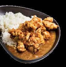 Curry mania Japán curry párolt rizzsel és gyömbéres csirkével Japanese curry with steamed rice and ginger marinated chicken 1.