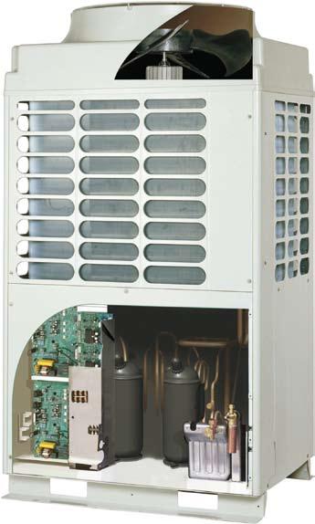 5 Új, nagyobb ventilátorlapát Ívelt belépőél Nagyobb lapátátmérő Ø630 Ø710 A ventilátorlapátok ívelt belépőéle csökkenti az egyes lapátok közötti interferenciát.