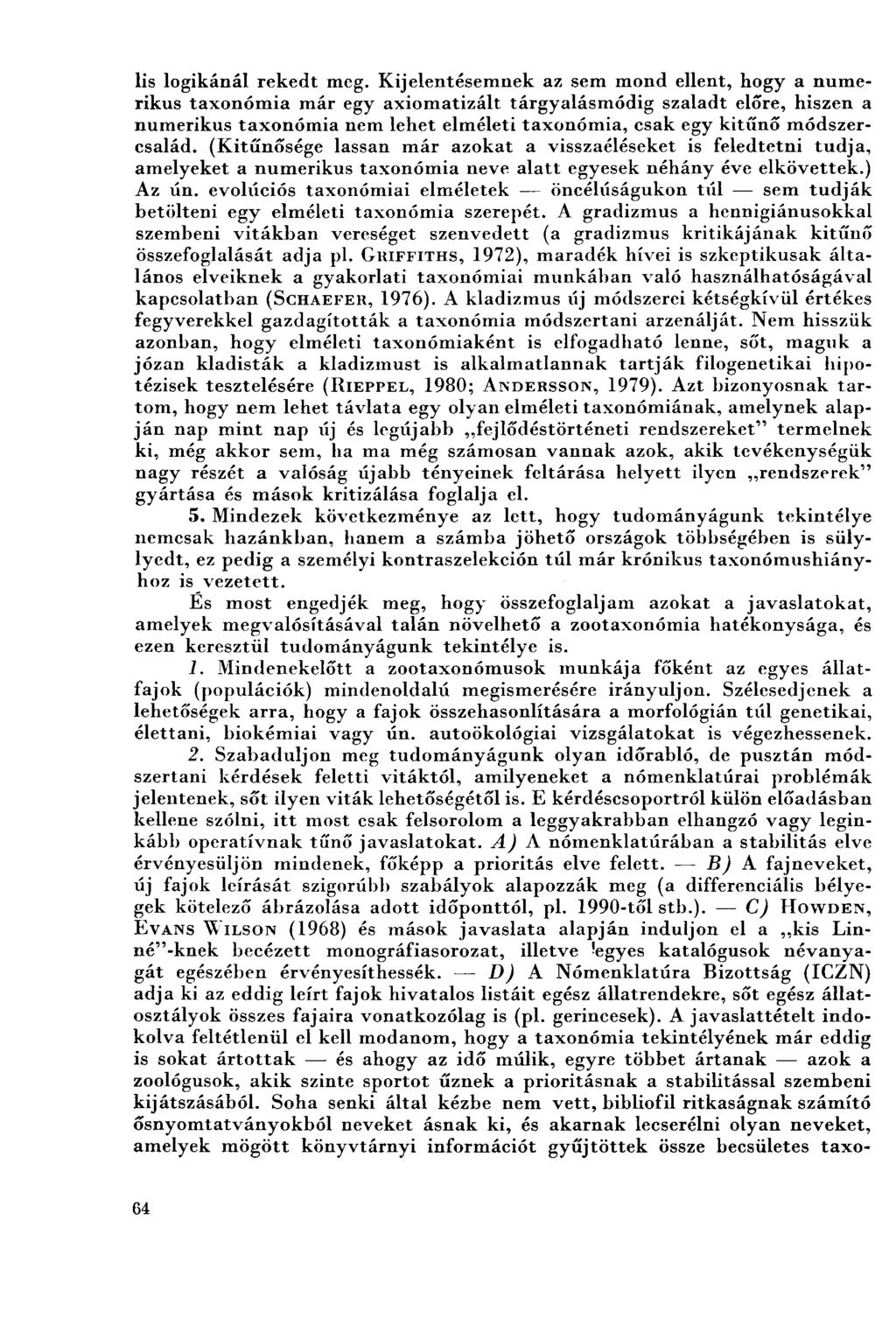 lis logikánál rekedt meg.