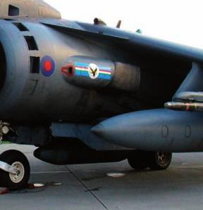 december elejétől szervezték a Harrier-századok, és a RAF vezérkara.