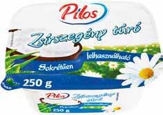 159Ft 250 g, 1 kg = 636 Ft PILOS TÚRÓDESSZERT Eper / kajszibarack -30% 199 Ft 139Ft 5 x 30 g, 1 kg = 927 Ft MAGYAR