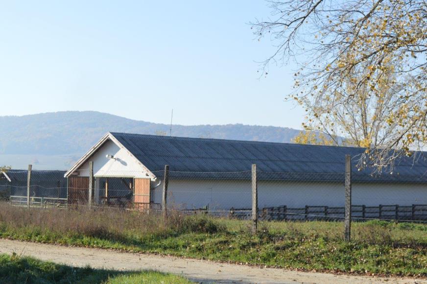 Gazdasági terület A mezőgazdasági üzem elengedhetetlen velejárói a nagyüzemi mezőgazdasági termelésre átállt kultúrtájnak. Az üzem heterogén építmény és épületállománnyal rendelkező terület.
