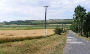 Ahol a meglévő adottságok (szervezett, akciószerű beépülés), lehetővé teszik, elképzelhető egy lakópark jellegű