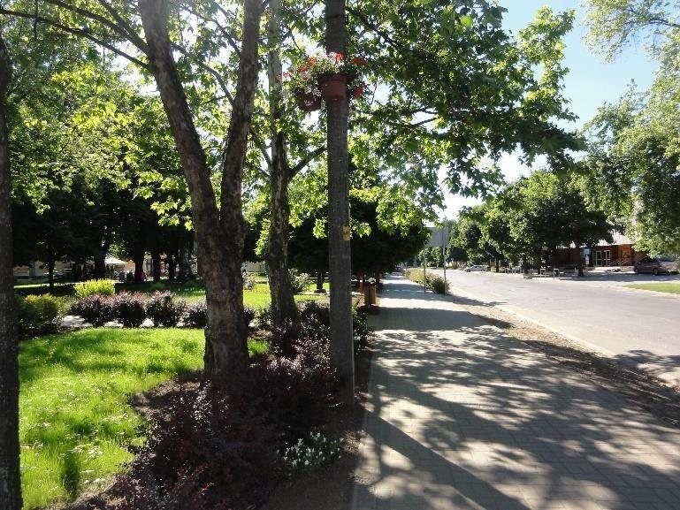 Újfehértó - TAK 42 Közterek, közparkok, közkertek A közterek, közparkok elsődleges célja, hogy a minőségi időtöltés minőségi helyszíneivé