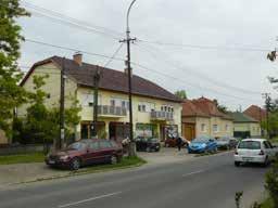 5. ELTÉRÔ KARAKTERÛ TELEPÜLÉSRÉSZEK Fejlôdô városközpont Utcakép hézagosan zártsorú beépítéssel Monor központi, zömében a Kossuth Lajos utca, Ady Endre