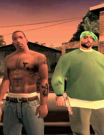 Liberty Citybe. Bár CJ külsejét mi magunk alakíthatjuk majd, jellemvonásai nem változnak: a végletekig lojális bátyjához, Sweethez, és bandájához, a Grove Street Familieshez.