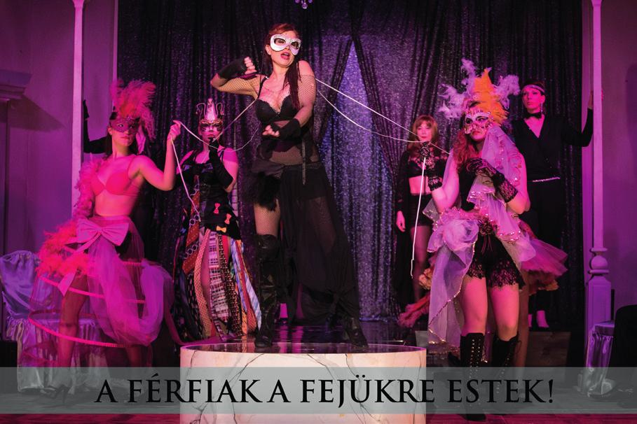 REPERTOÁRON LÉVŐ FELNŐTT ELŐADÁSOK: Topolcsányi Laura - Berkes Gábor: A FÉRFIAK A FEJÜKRE ESTEK!