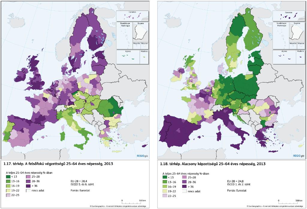 Forrás: Sixth report on economic,