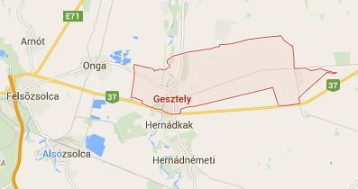 II. Gesztely bemutatása és a település önkormányzatának megismerése 2.1.