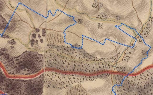 I. katonai felmérés (1763-1787) Forrás: - http://mapire.eu/hu/ Magyarország 1:10 000 léptékű topográfiai térképe Forrás: TÉKA - http://tajertektar.