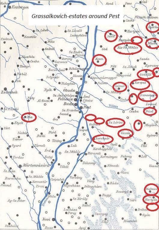 166 Mária Terézia a jej doba vo svetle pomocných vied historických vždy si kúpil ďalšie panstvo, pričom neraz vo svoj prospech využil aj výhody ponúkané jeho úradom.