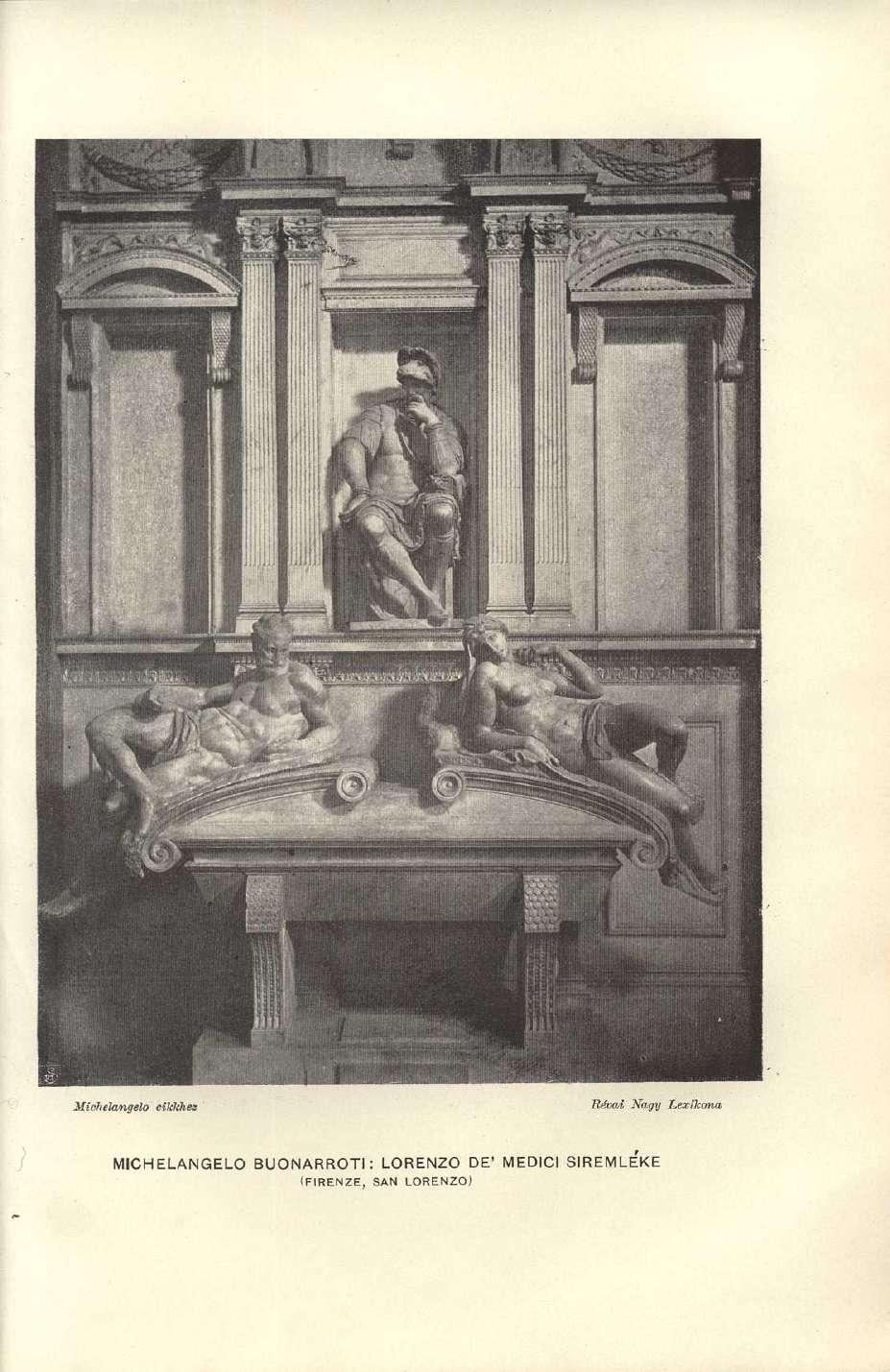 MICHELANGELO BUONARROTI: LORENZO DE'