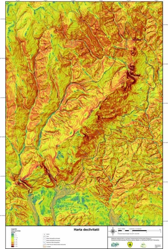 A keményebb konglomerátumok esetében szurdokszerűen összeszűkülő völgyek keresztmetszete a homokkövön V, vagy talpas V alakúvá változnak, majd a hegységből kiérve a könnyen pusztuló homokos üledékes