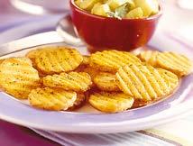 burgonyakorongok Akció Töltött rösti táskák (sajttal és zöldfűszerrel töltve)