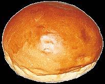 ZSEMLÉK (fagyasztott) KUKTA Hamburger zsemle 100 mm 53 g 48x53 g KUKTA Hamburger zsemle 125 mm 82 g