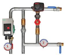PPU a vizes fűtőelemek hőteljesítményének kiigazítására használják, vagyis a befújt levegő hőmérsékletének szabályozására a vízmelegítő melegvizének keverésével és a hővisszanyerő visszakeringetett