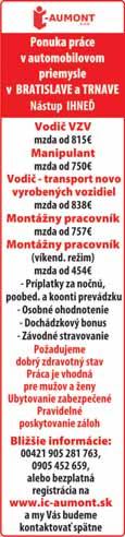 sk vydáva: regionpress s.r.o. Študentská 2, 917 01 Trnava IČO: 62217, reg.